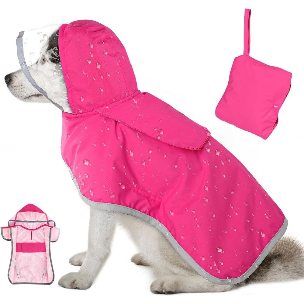 Outdoor Adventure Gear - Capa de Chuva Impermeável para Cães