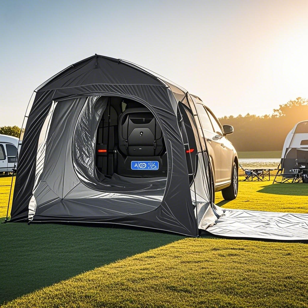 Barraca de porta traseira de c - Outdoor Adventure Tent avaliação e preço