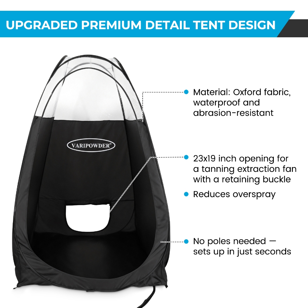 Tenda Portátil Preta para Bron - Outdoor Adventure Tent avaliação e preço