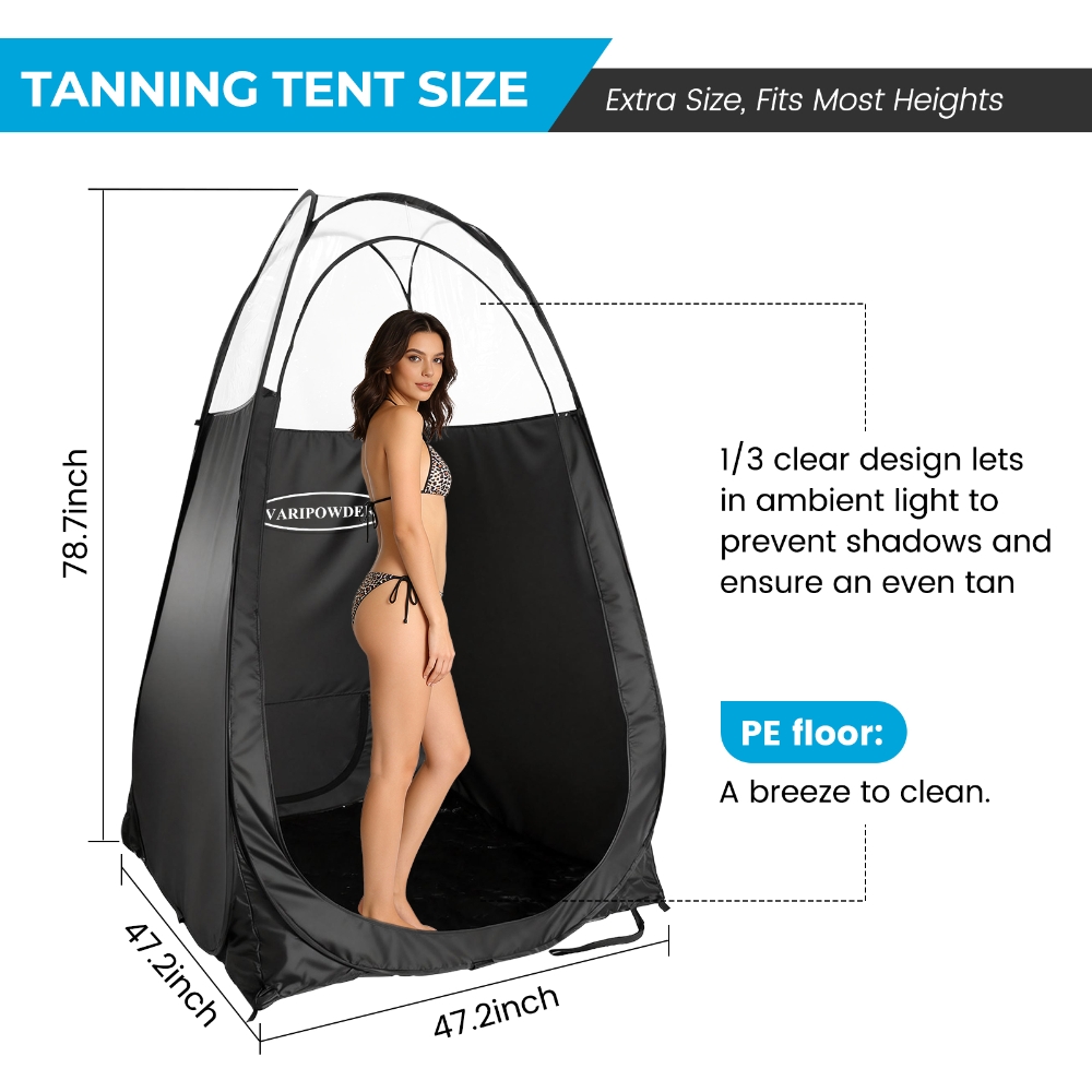 Tenda Portátil Preta para Bron - Outdoor Adventure Tent avaliação e preço