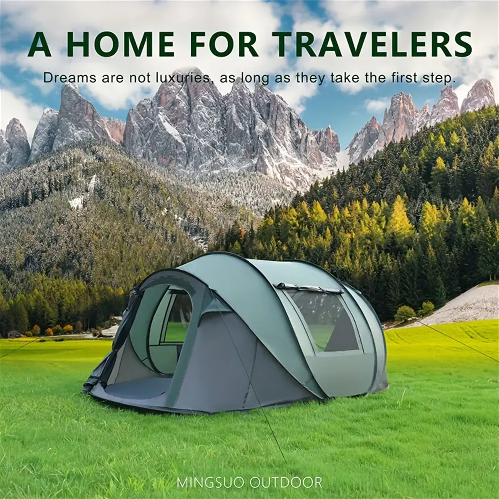 Barraca de Camping para 5-8 Pe - Outdoor Adventure Tent avaliação e preço