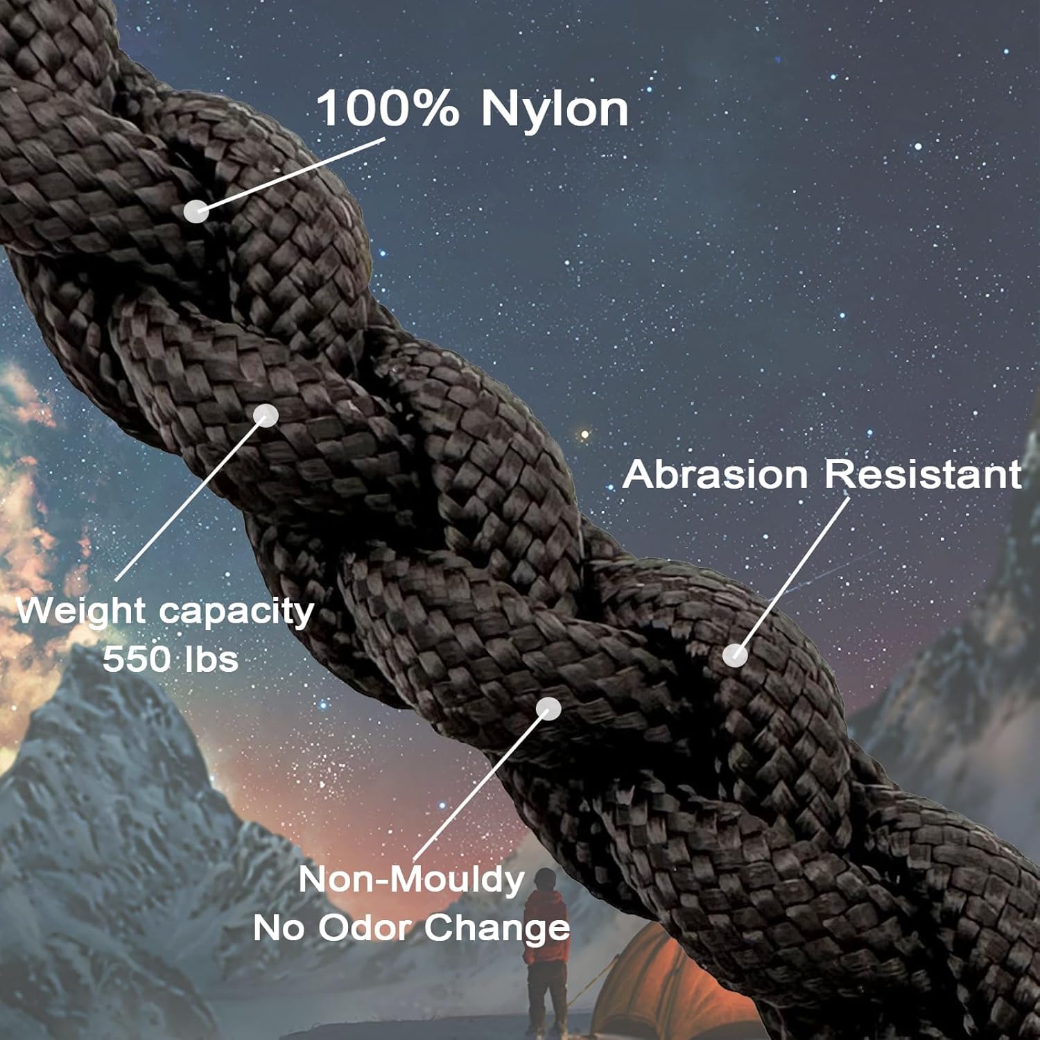 1 unidade de Corda Paracord 55 - Paracord 550 Feet avaliação e preço