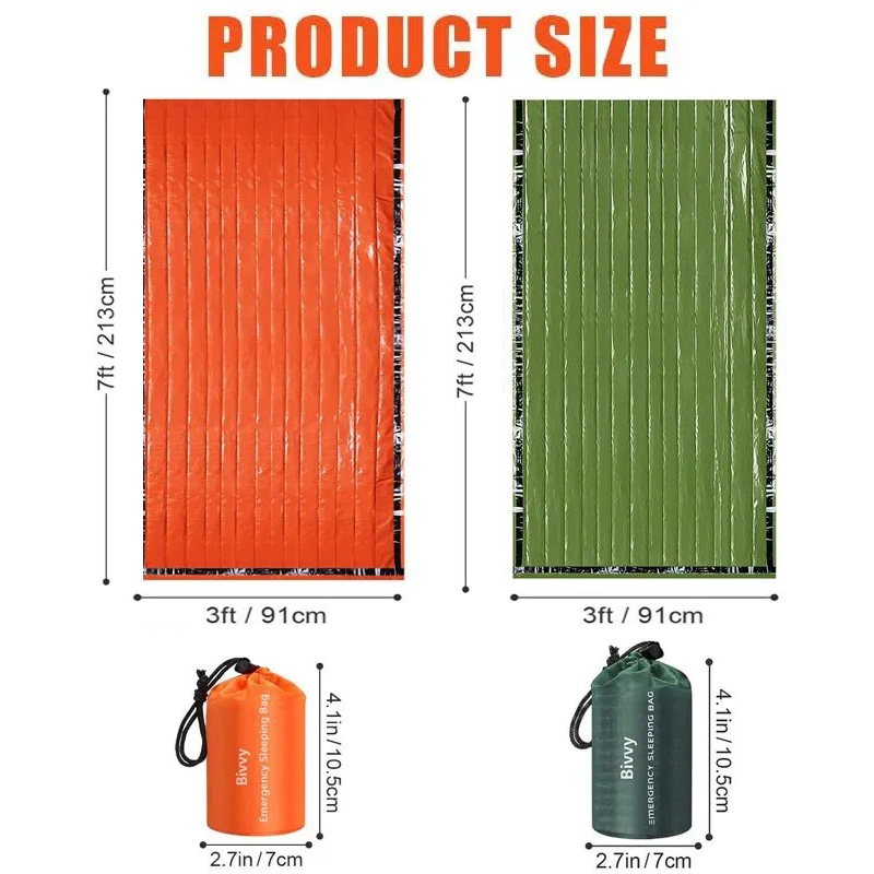 Saco de Dormir Térmico de Emer - Bivy Sack Lightweight avaliação e preço
